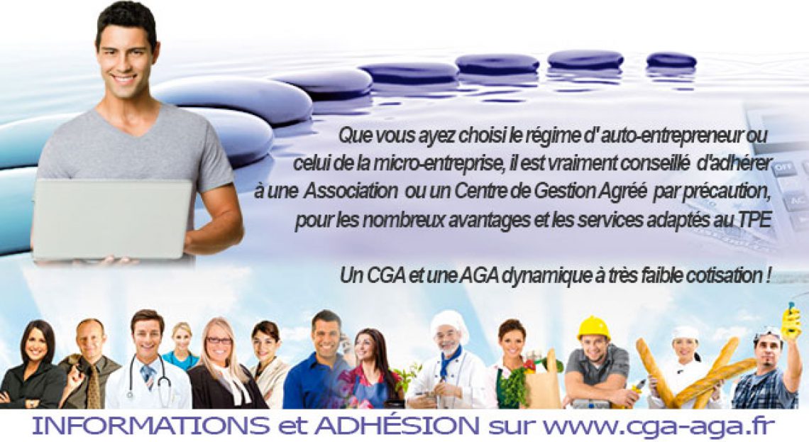 Adhésion CGA AGA Auto-entrepreneur